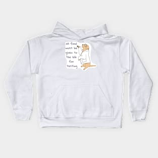 Lab Testing Food Kids Hoodie